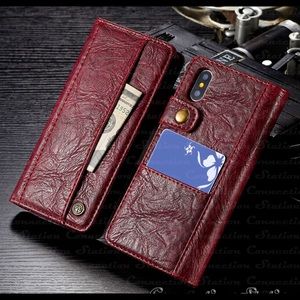 🎁 gift with purchase Genuine leather IPhone XS  case with card holders